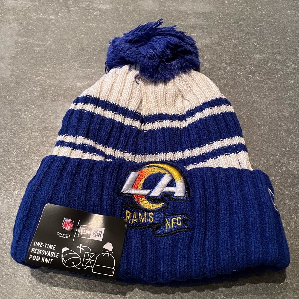 PRICE IS FIRM Brand new Los Angeles Rams beanie